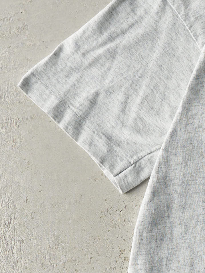 Vintage 90s Heather Grey Central Park New York Single Stitch Tee (M/L)