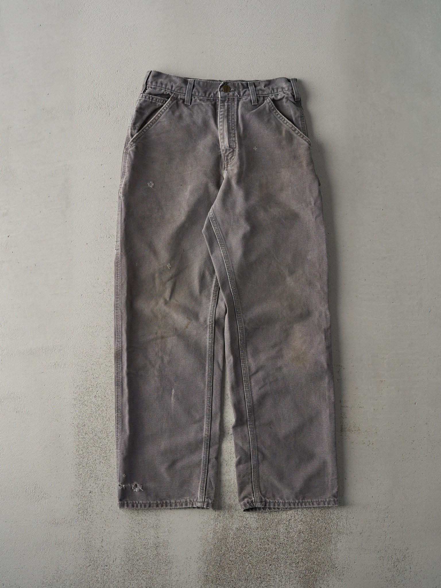 Vintage 90s Grey Carhartt Carpenter Pants (29x29)