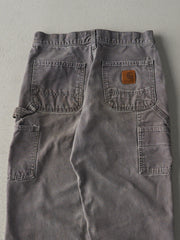 Vintage 90s Grey Carhartt Carpenter Pants (29x29)