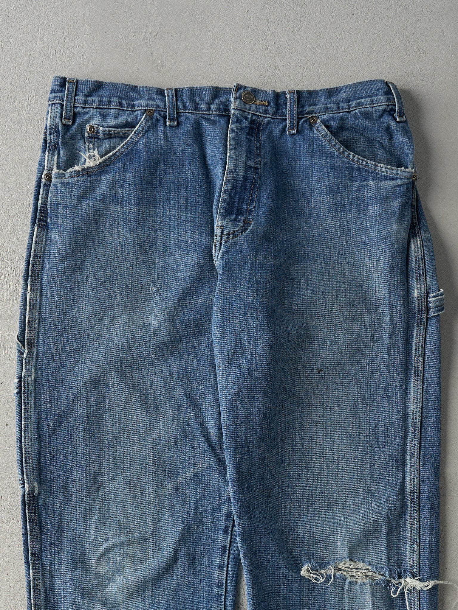 Vintage 90s Light Wash Dickies Carpenter Jeans (34x33)