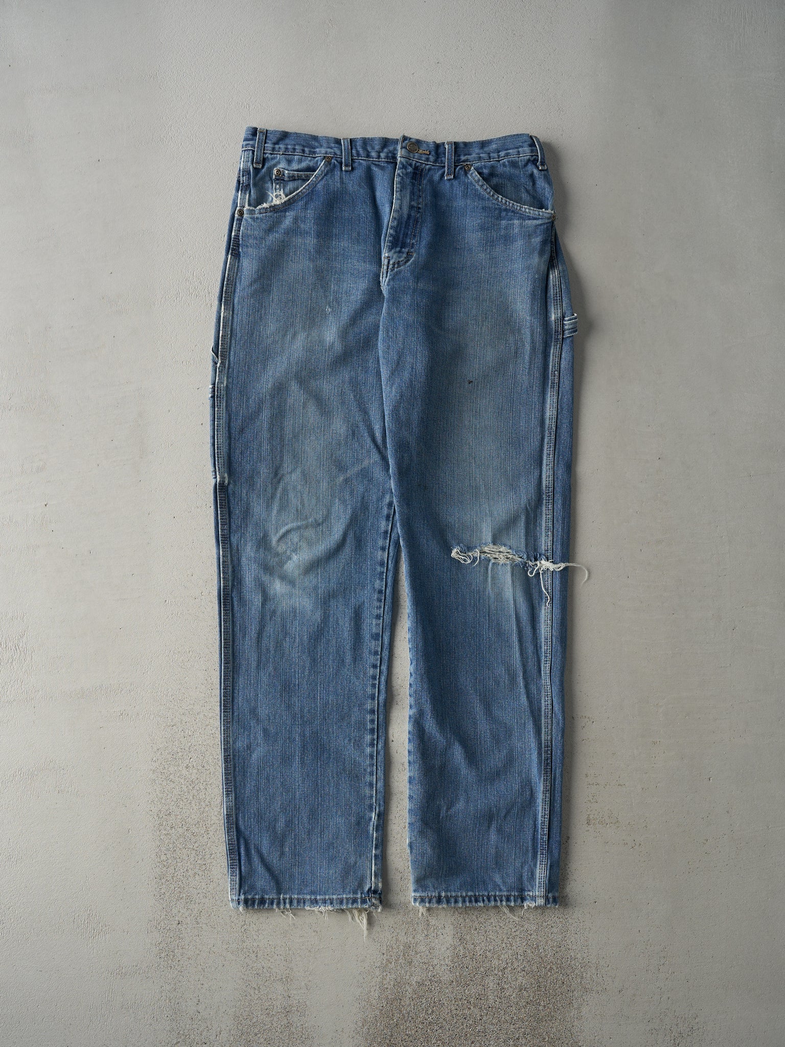 Vintage 90s Light Wash Dickies Carpenter Jeans (34x33)