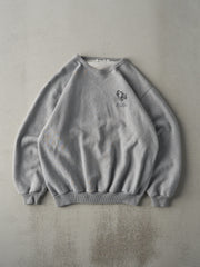 Vintage 90s Grey Wolf Northern Elements Embroidered Crewneck (L)