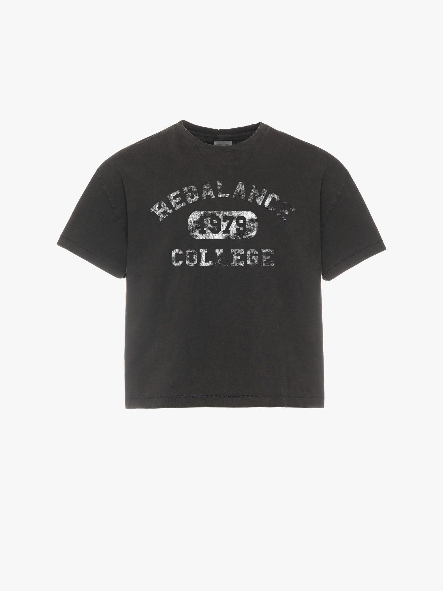 Homecoming College Tee - Jet Black