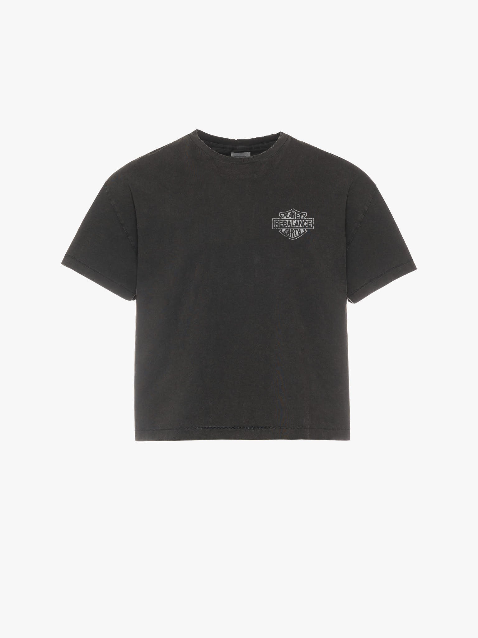 Rebalance the Earth Eagle Tee - Jet Black