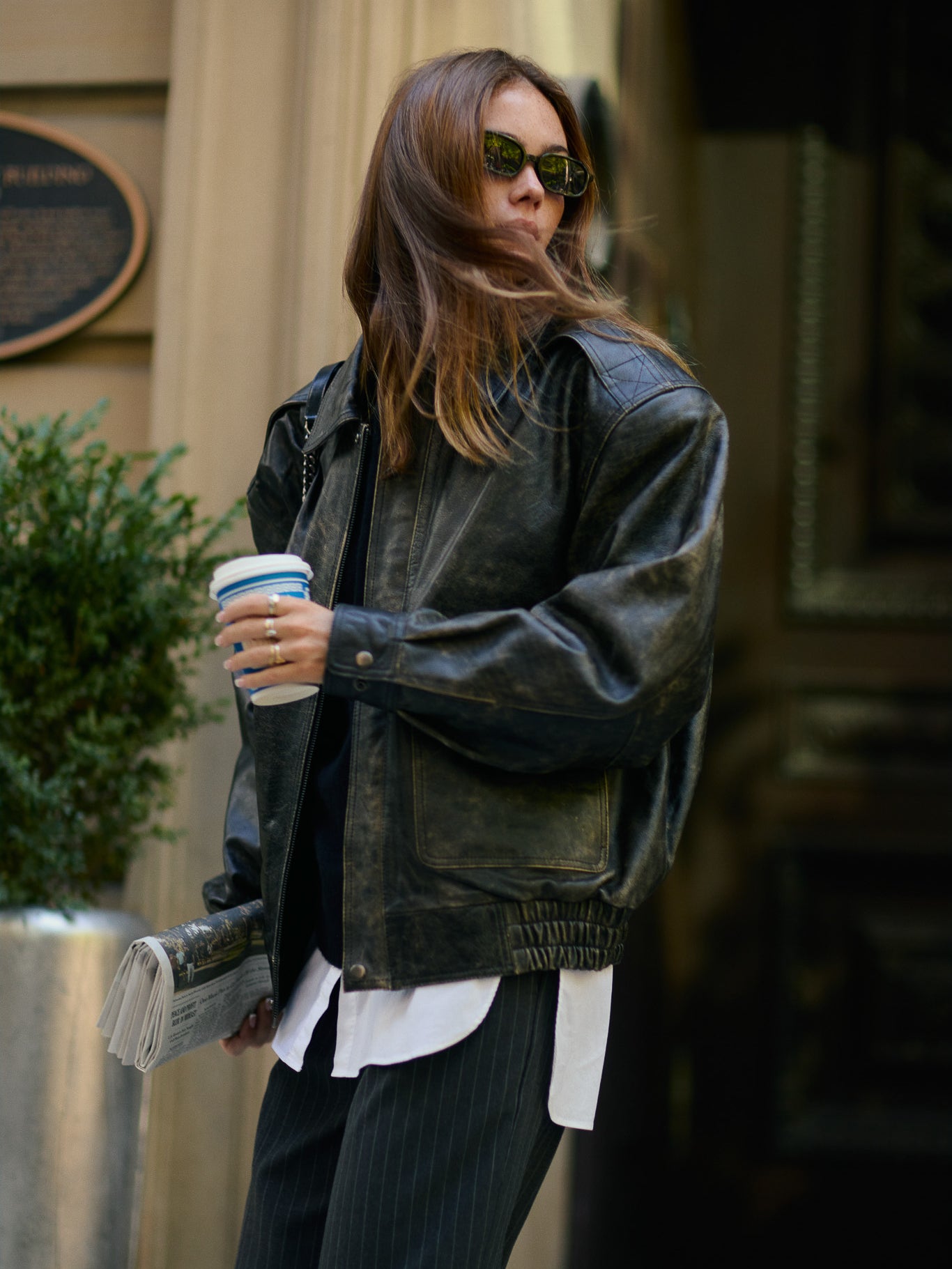 The Aviator Jacket - Jet Black