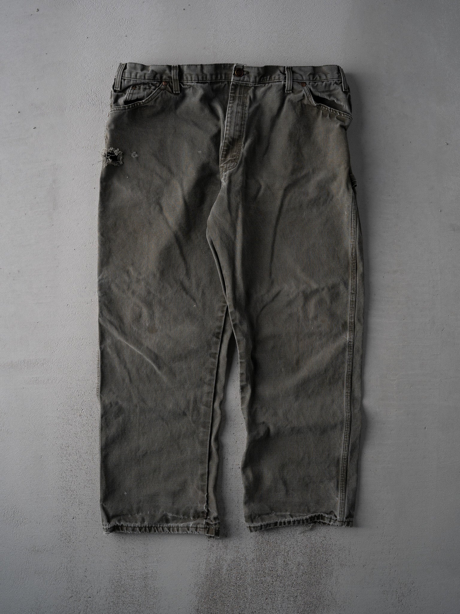 Vintage 90s Sage Green Dickies Carpenter Pants (40 x 29)