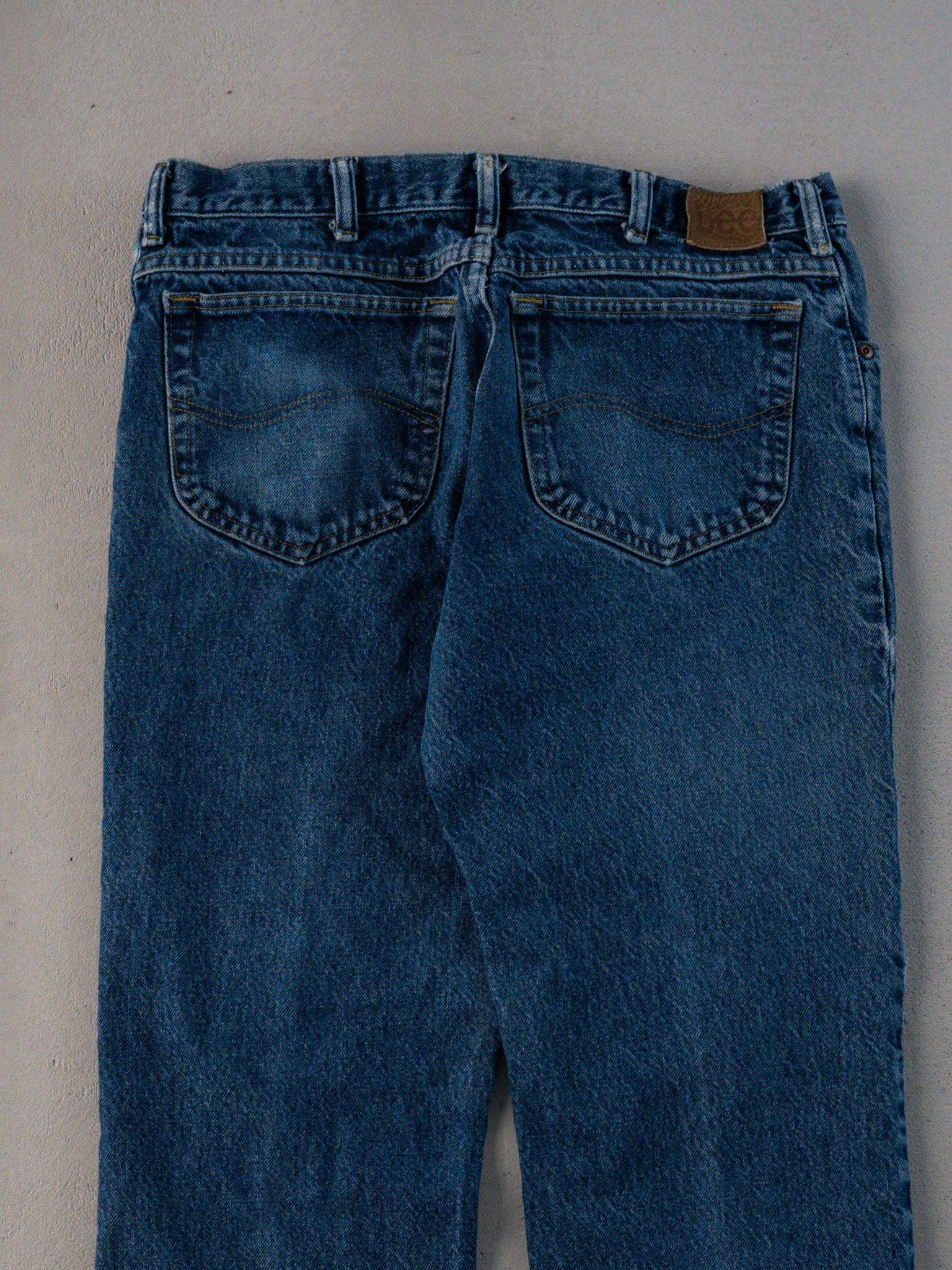 Vintage 90s Dark Washed Lee Denim Jeans (33x30)