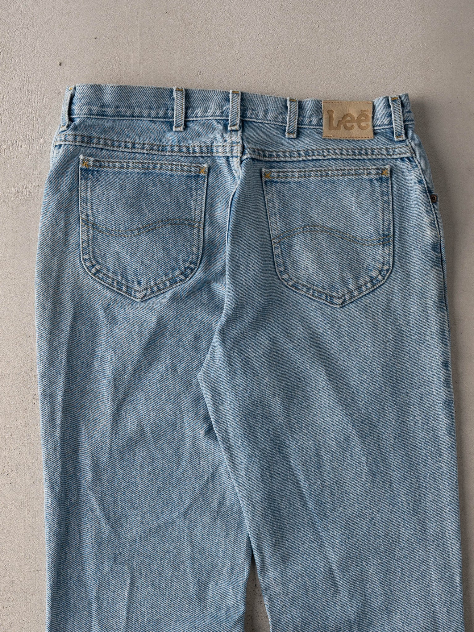 Vintage 90s Light Blue Lee Denim Jeans (35 x 31)