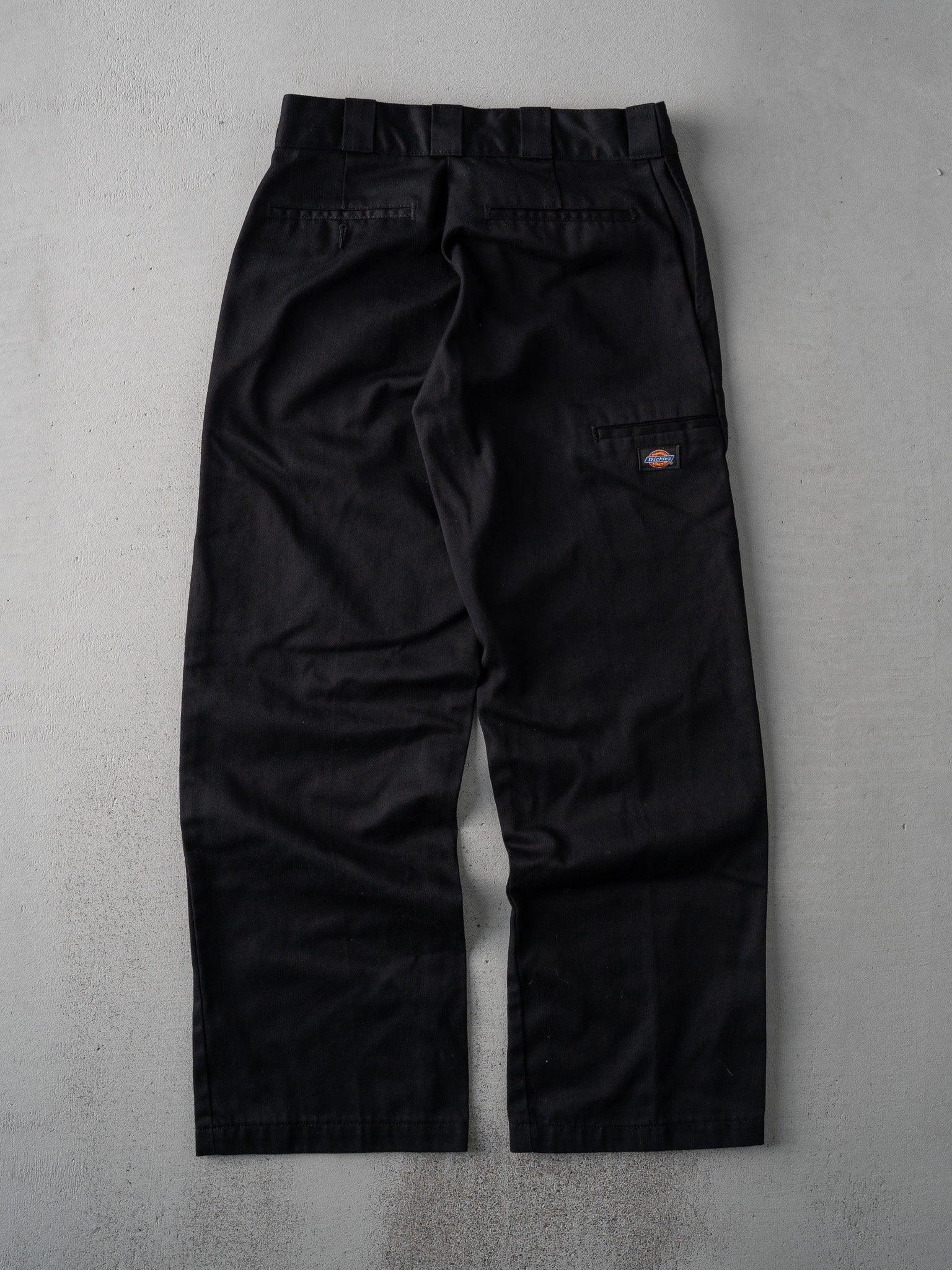 VIntage 90s Black Dickies Loose Fit Double Knee Work Pants (30 x 29)