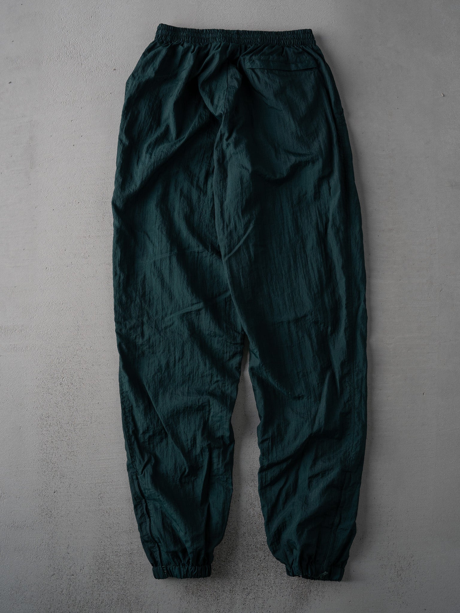 Vintage 90s Green Brooks Windbreaker Pants (M)
