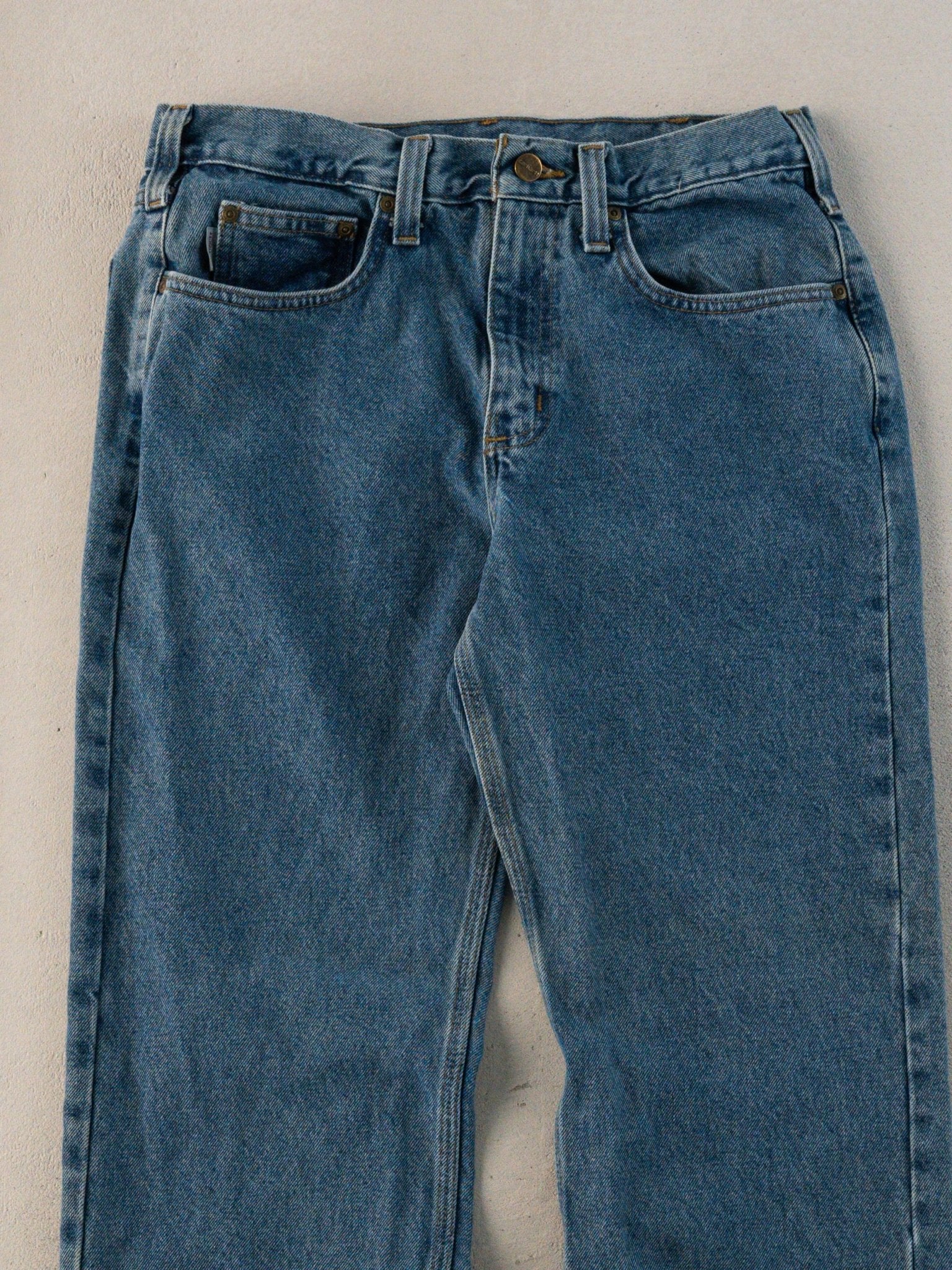 Vintage Blue Carhartt Traditional Fit Denim Jeans (31 x 30)