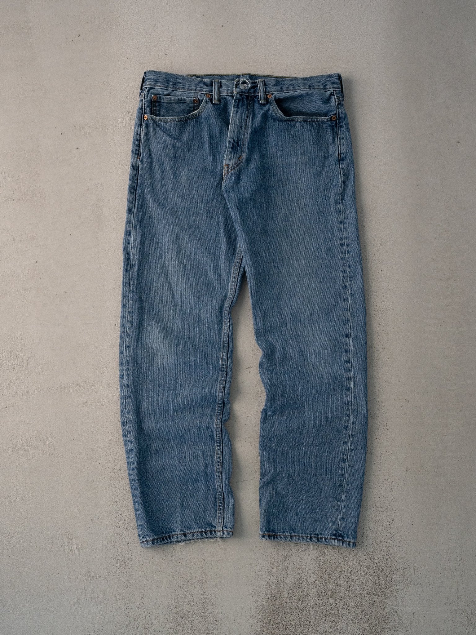 Vintage Y2K Blue Levi 505 Denim Jeans (33 x 30)