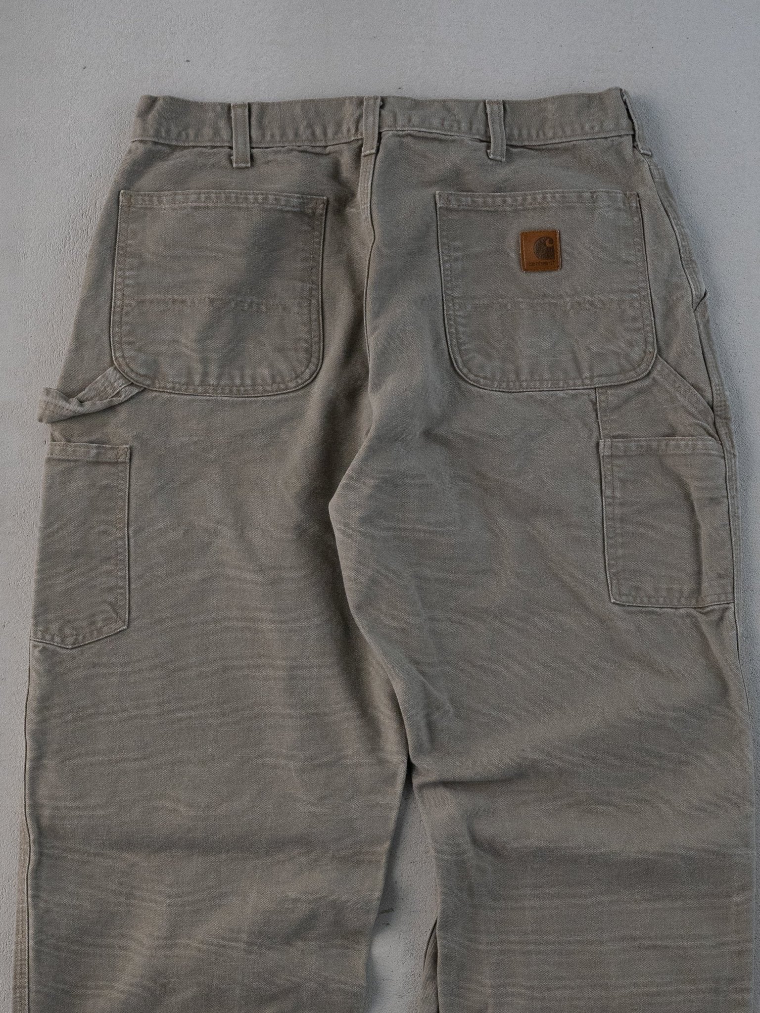 Vintage Beige Carhartt Dungaree Fit Pants (30 x 30)