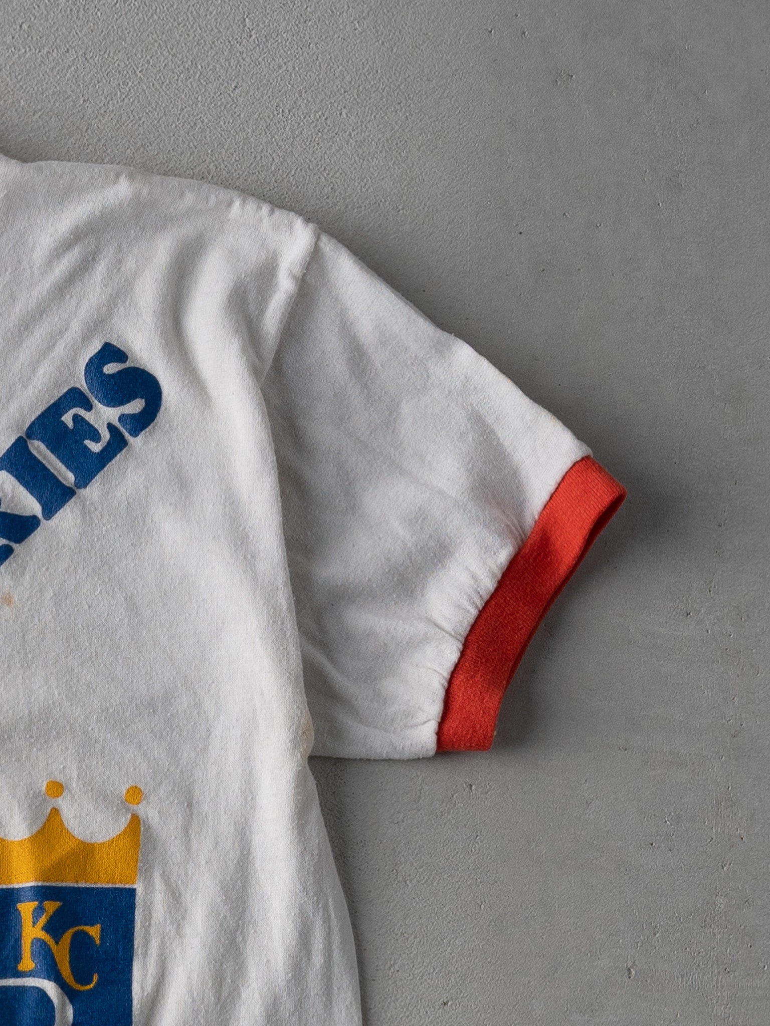 Vintage 80s Rare World Series Kanas vs Phillie Ringer Tee (XS)