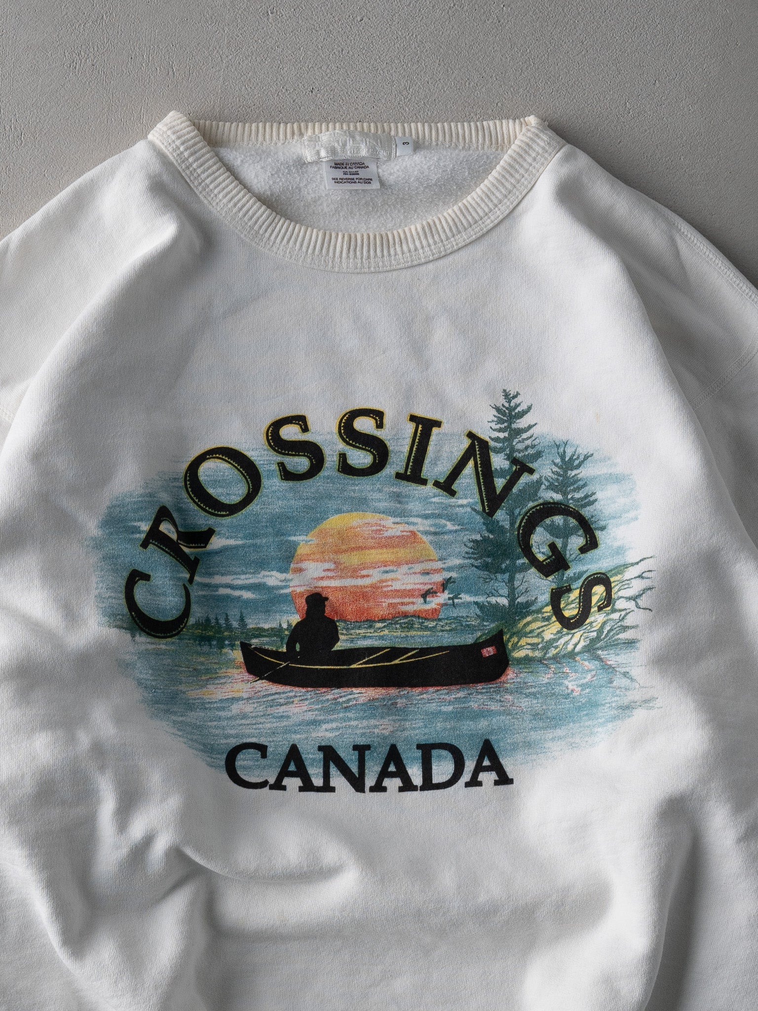 Vintage 90s Cream Crossings Canada Crewneck (M/L)