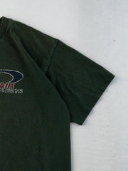 Vintage 90s Bootleg Green Nike Air Sports Tee (L)