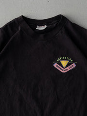 Vintage Rare '89 Black Guess USA Austrailian Boomerang Club Single Stitch Tee (M)