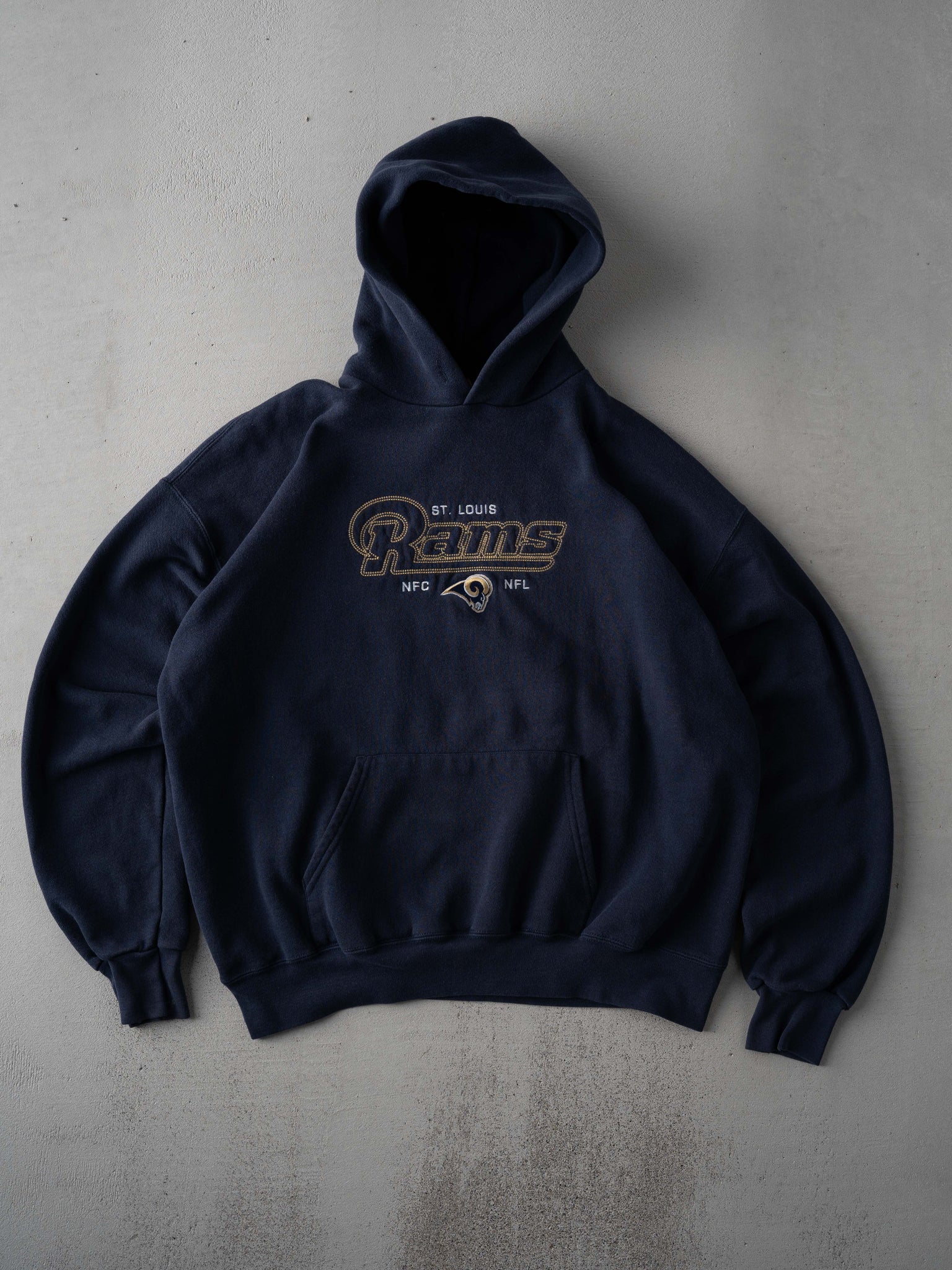 Vintage Y2k St Louis Rams NFL Boxy Crewneck (L)