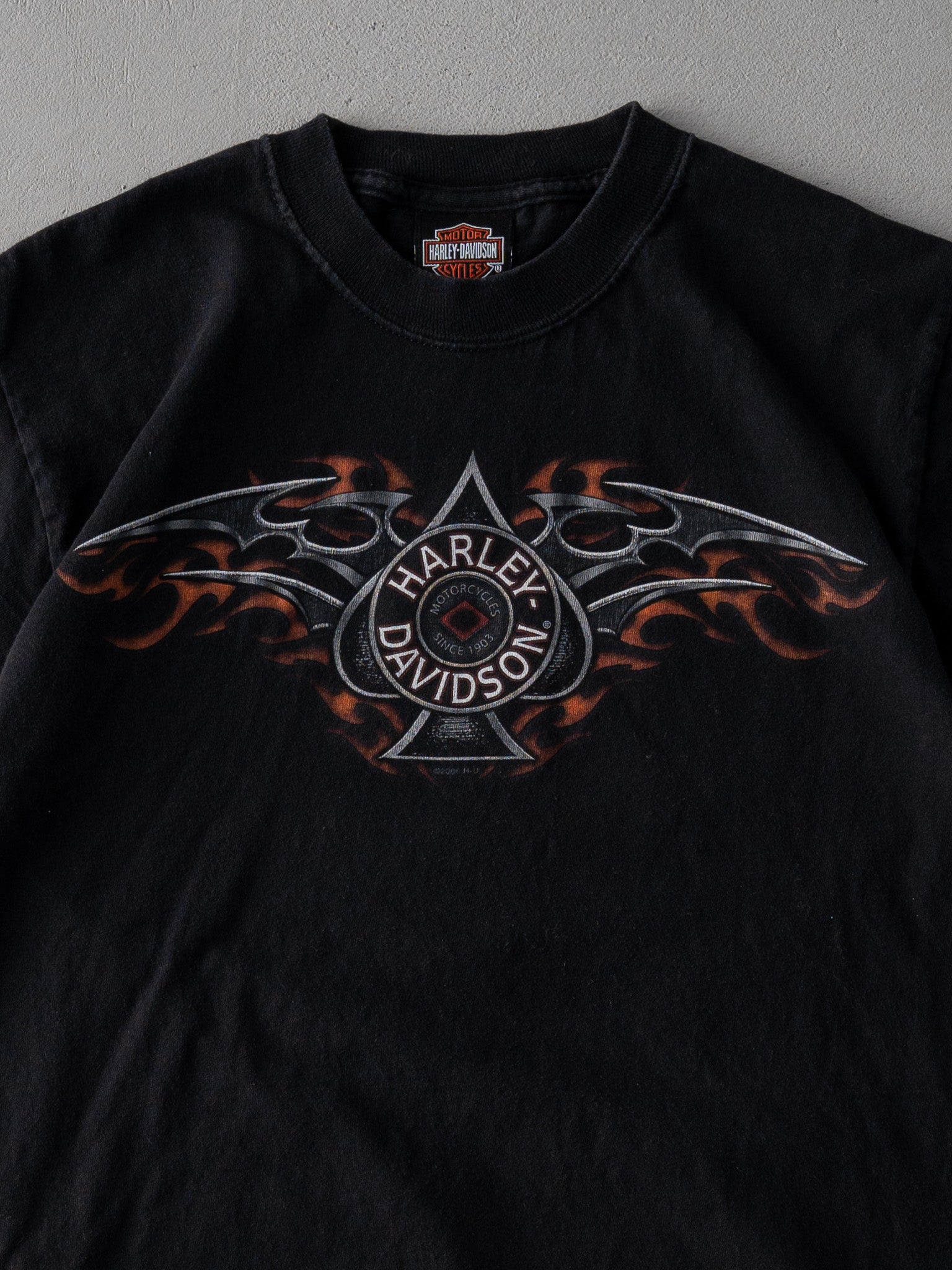 Vintage 06' Black Harley Davidson Apols Minnesota Tee (XS)
