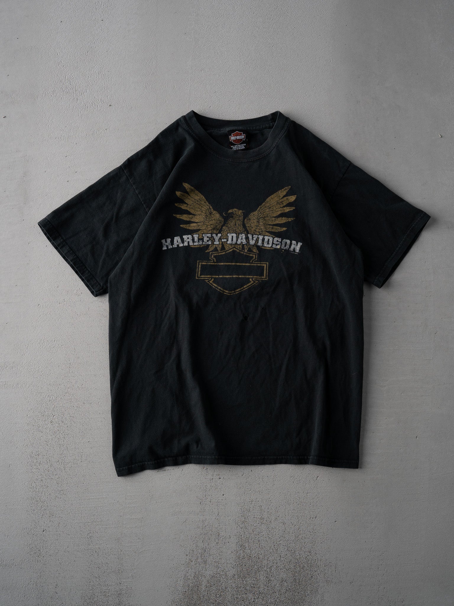 Vintage 04' Black Harley Davidson Tuttlingen Germany Tee (M)