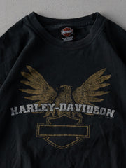 Vintage 04' Black Harley Davidson Tuttlingen Germany Tee (M)