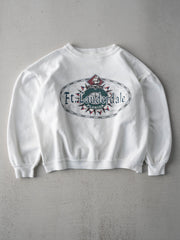 Vintage 80s Ft Lauderdale Sailing Classic Cropped Crewneck (S)