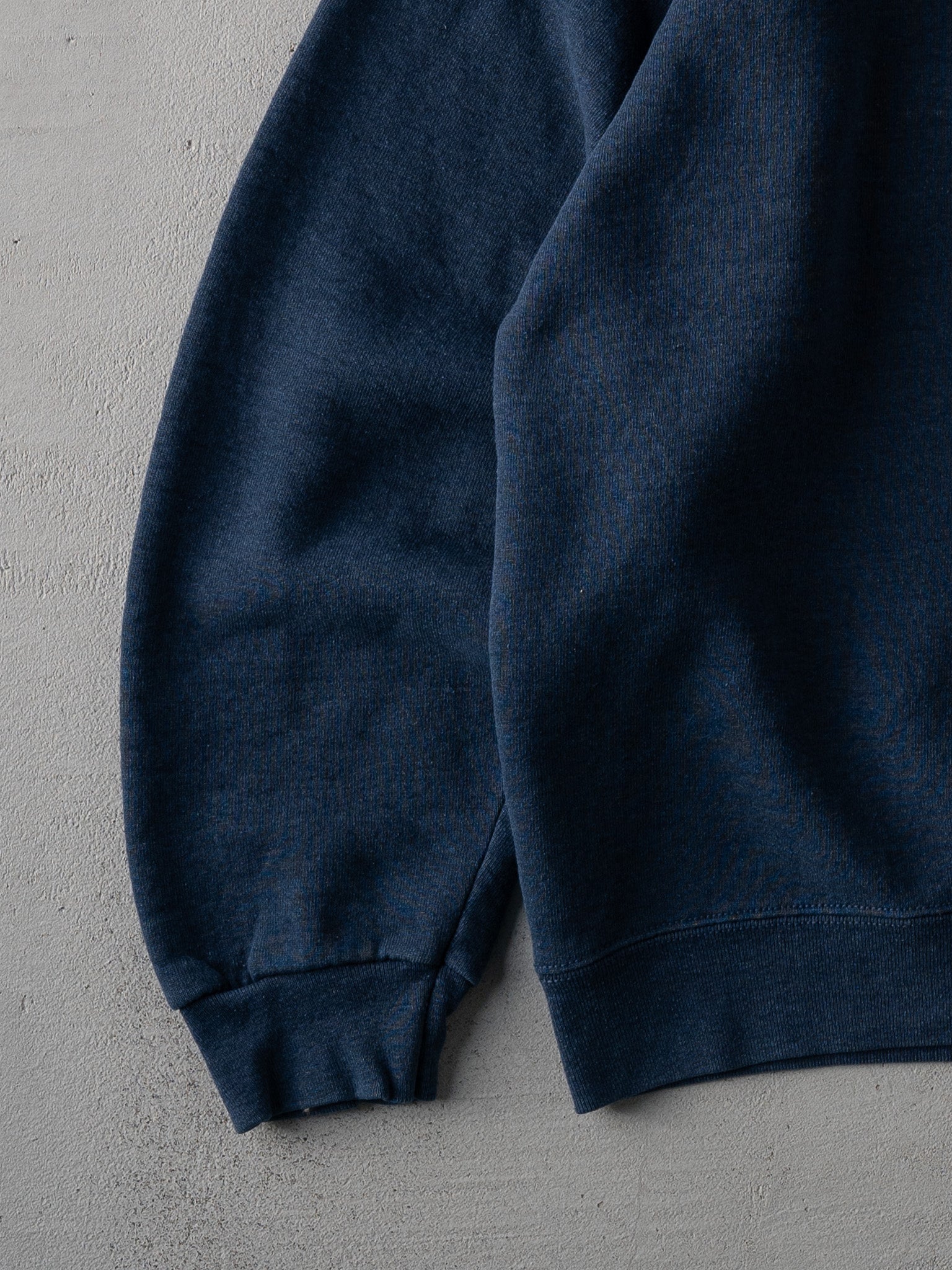 Vintage 90s Washed Blue Wilson Athletic Blank Crewneck (M)
