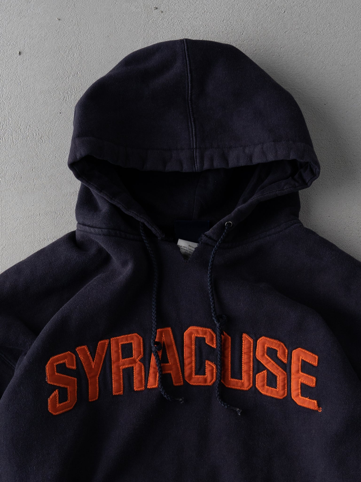 Vintage Y2K Vintage Dark Blue Syracuse University Hoodie (M/L)