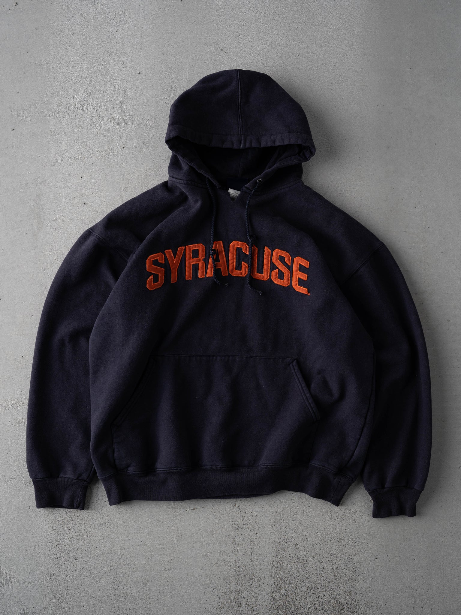 Vintage Y2K Vintage Dark Blue Syracuse University Hoodie (M/L)