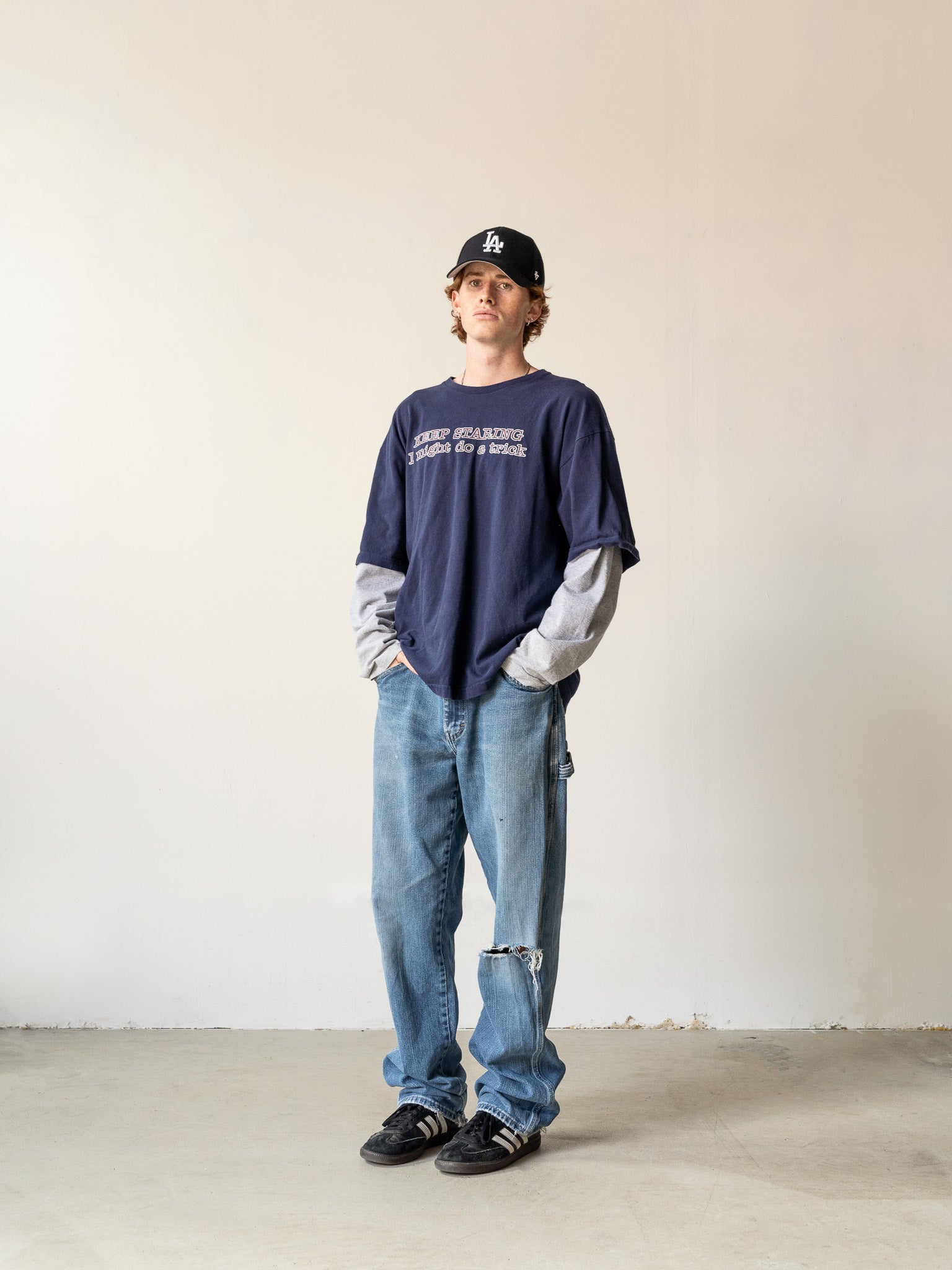 Vintage 90s Light Wash Dickies Carpenter Jeans (34x33)