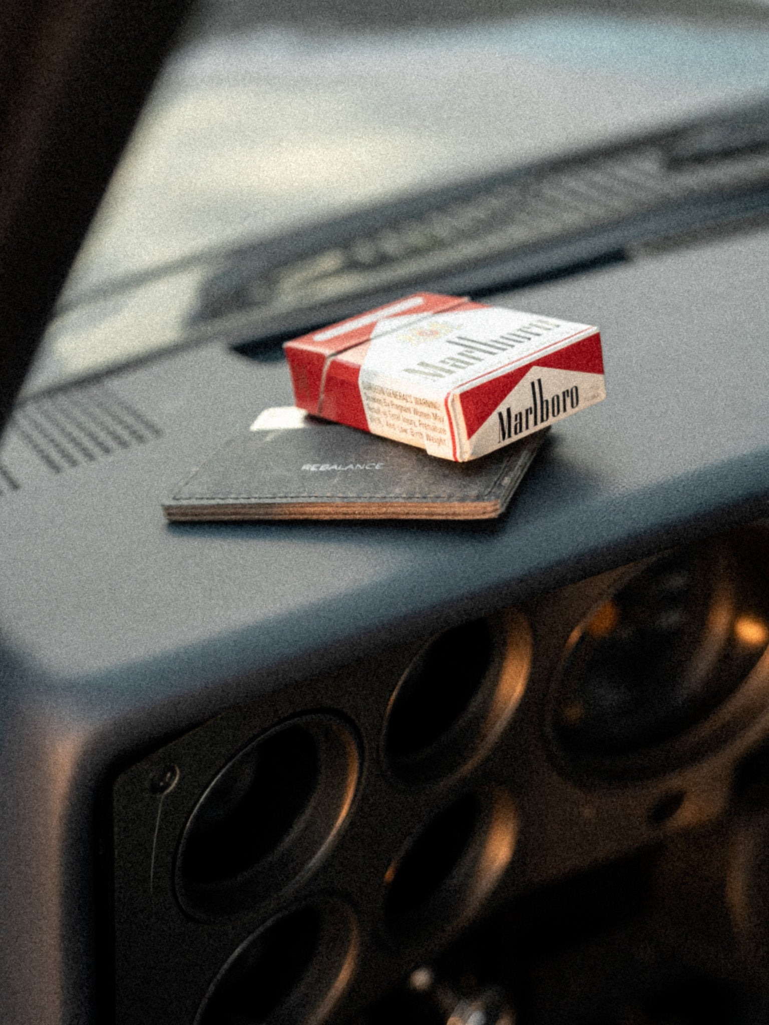 Leathersmith Card Holder - Distressed Black