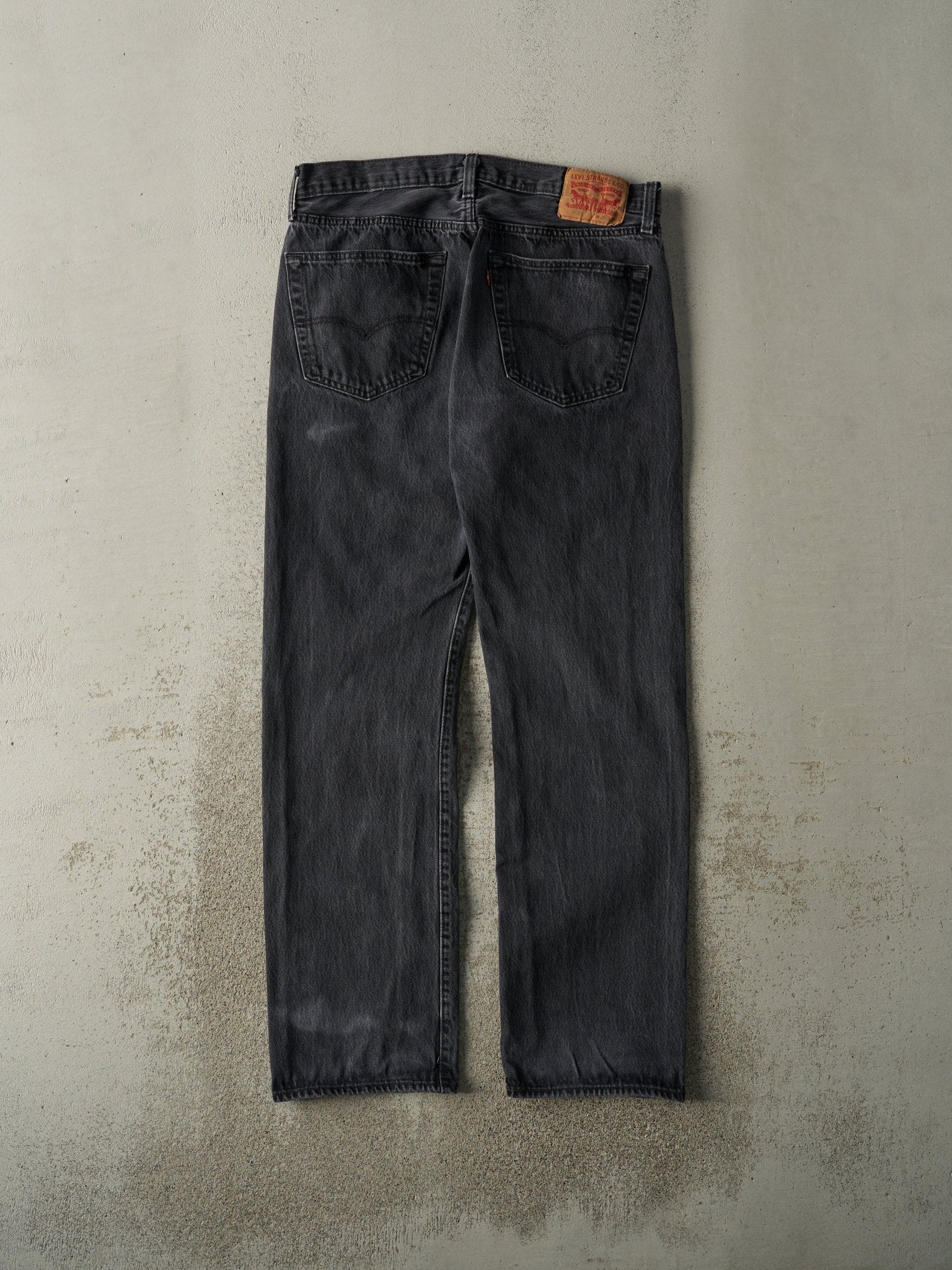Vintage Y2K Faded Black Levi's 501 Denim Pants (34x31)