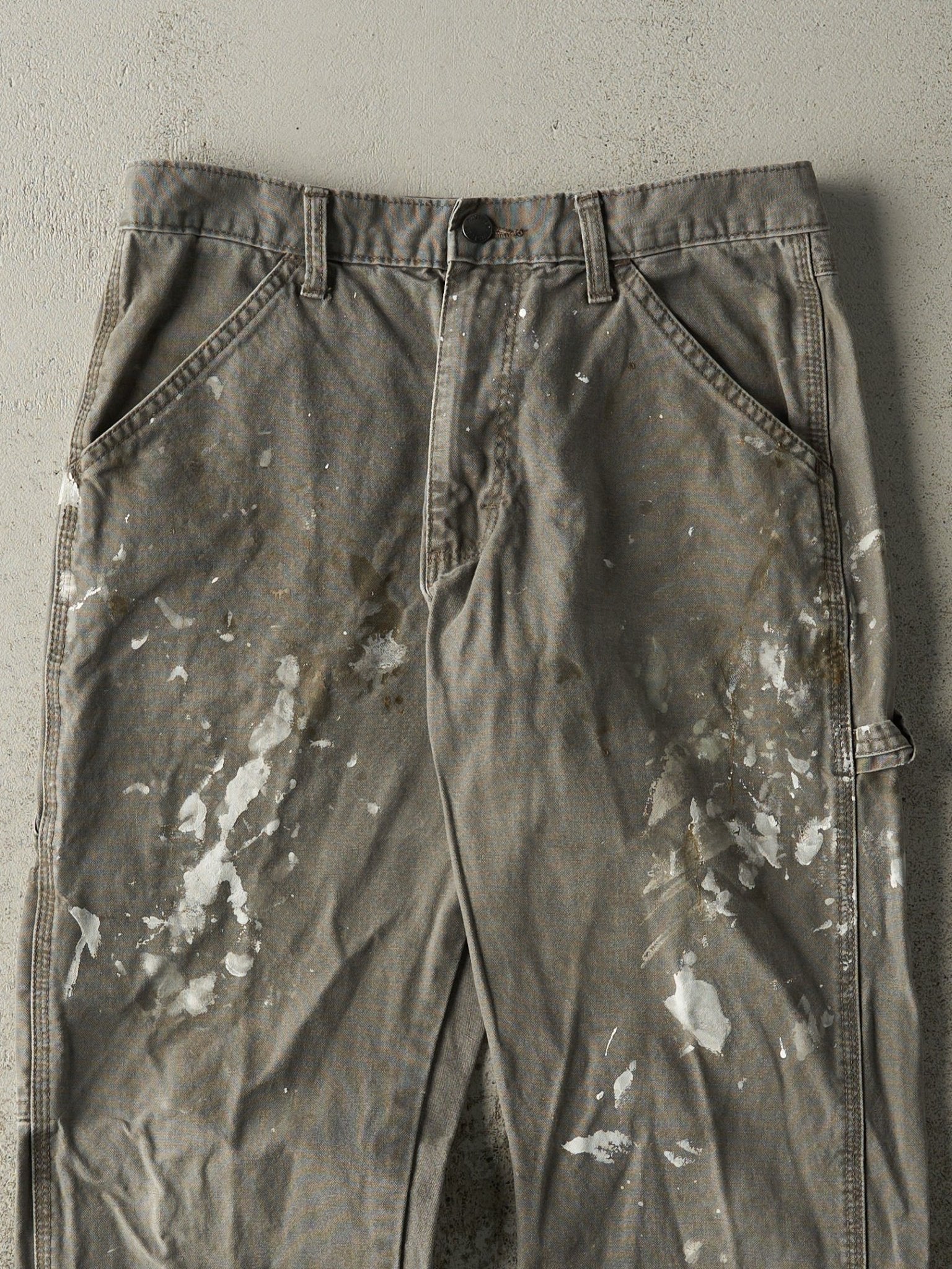 Vintage 90s Green Rustler Carpenter Pants (31x28.5)
