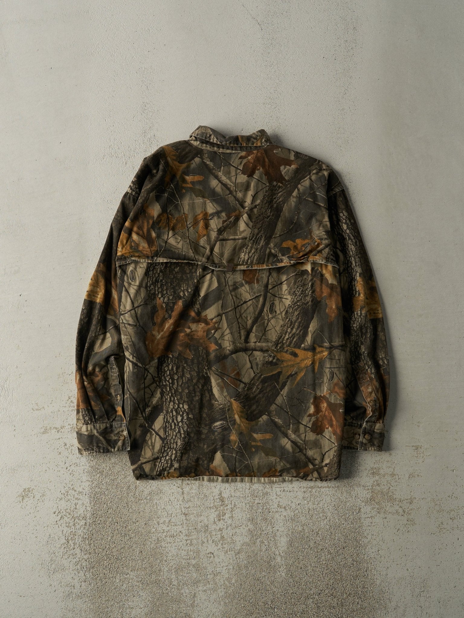 Vintage Y2K Camo White Water x Realtree Button Up Long Sleeve (XL)