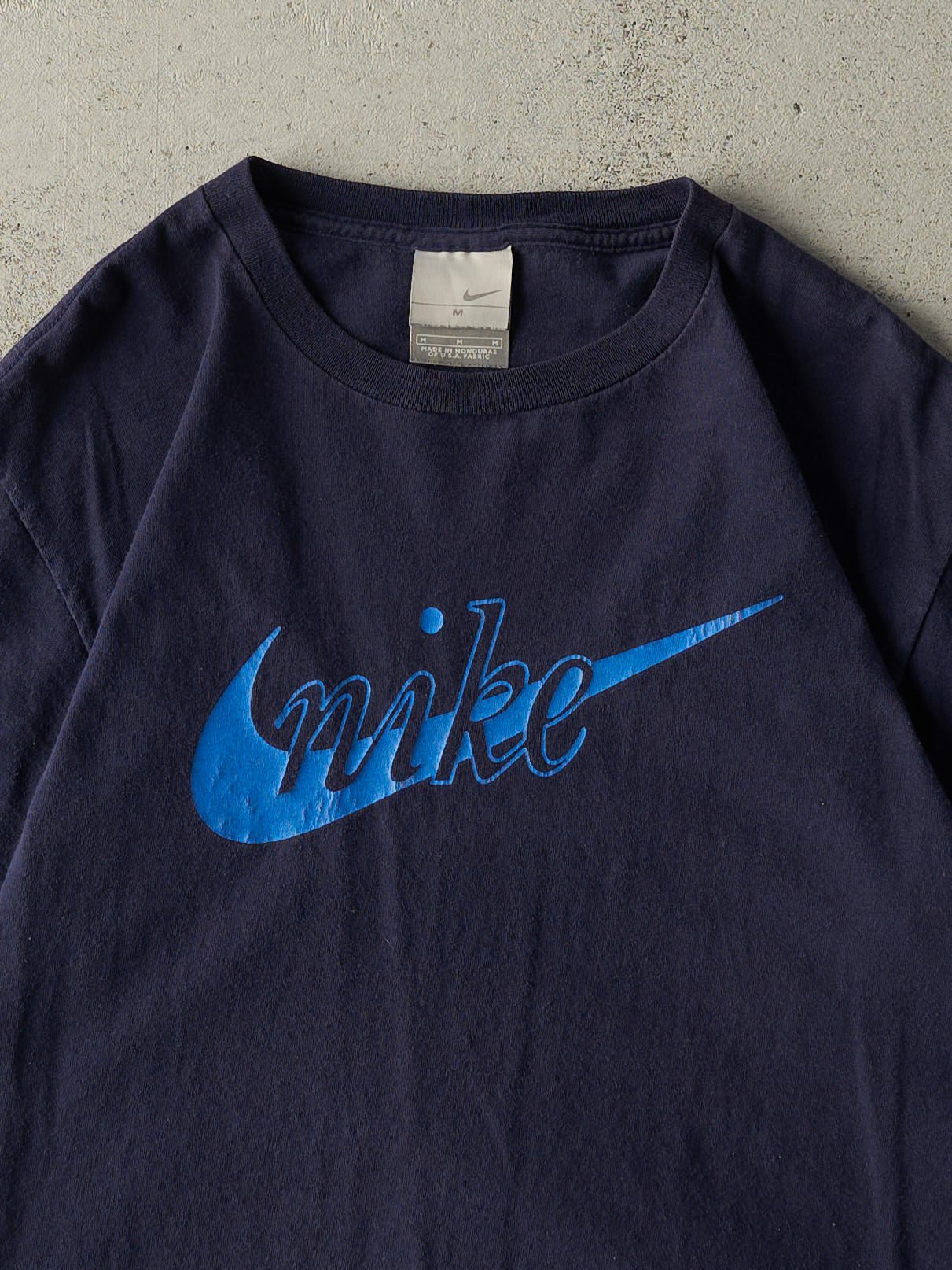 Vintage Y2K Navy Blue Nike Tee (M/L)