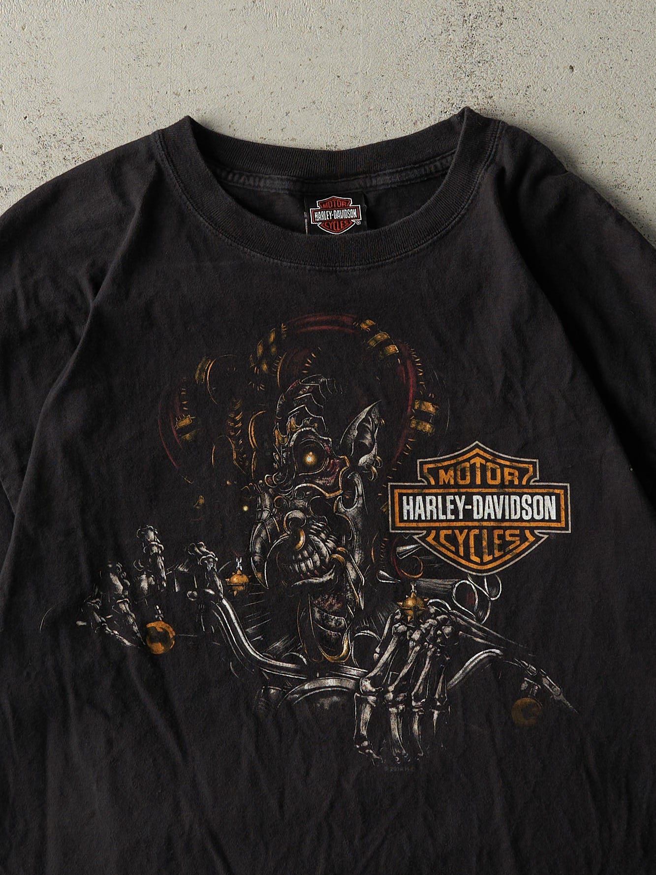 14' Black Prince George BC Harley Davidson Tee (L)