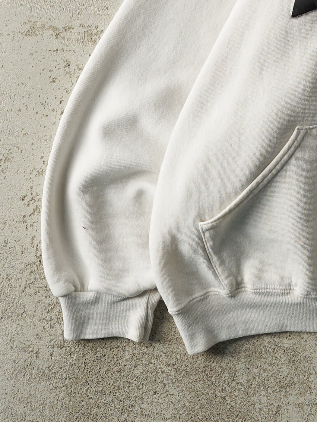Vintage Y2K White PLU Russell Athletic Hoodie (L)
