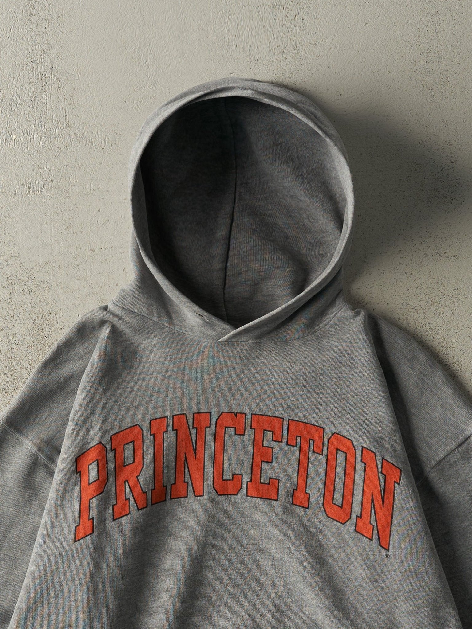 Vintage Y2K Grey Princeton Russell Athletic Hoodie (L)