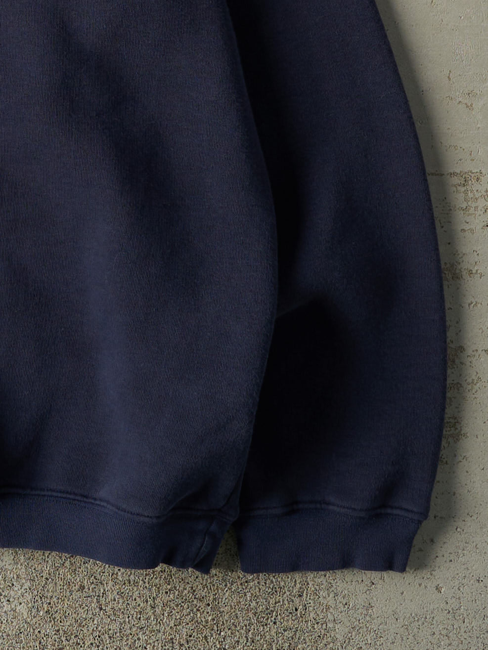 Vintage Y2K Navy Blue Embroidered Nike Swoosh Crewneck (L)
