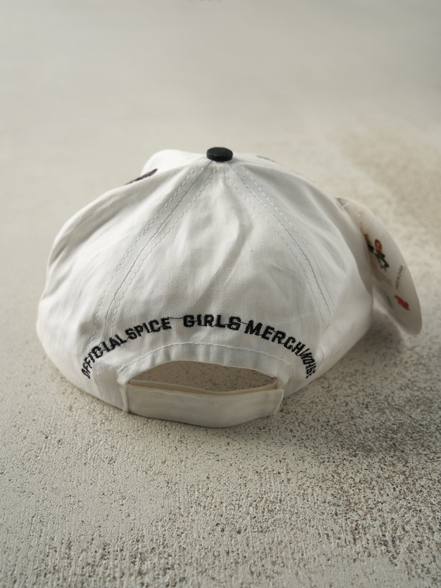 Vintage 97' White Spice Girls "Girl Power"  Deadstock Velcro Hat