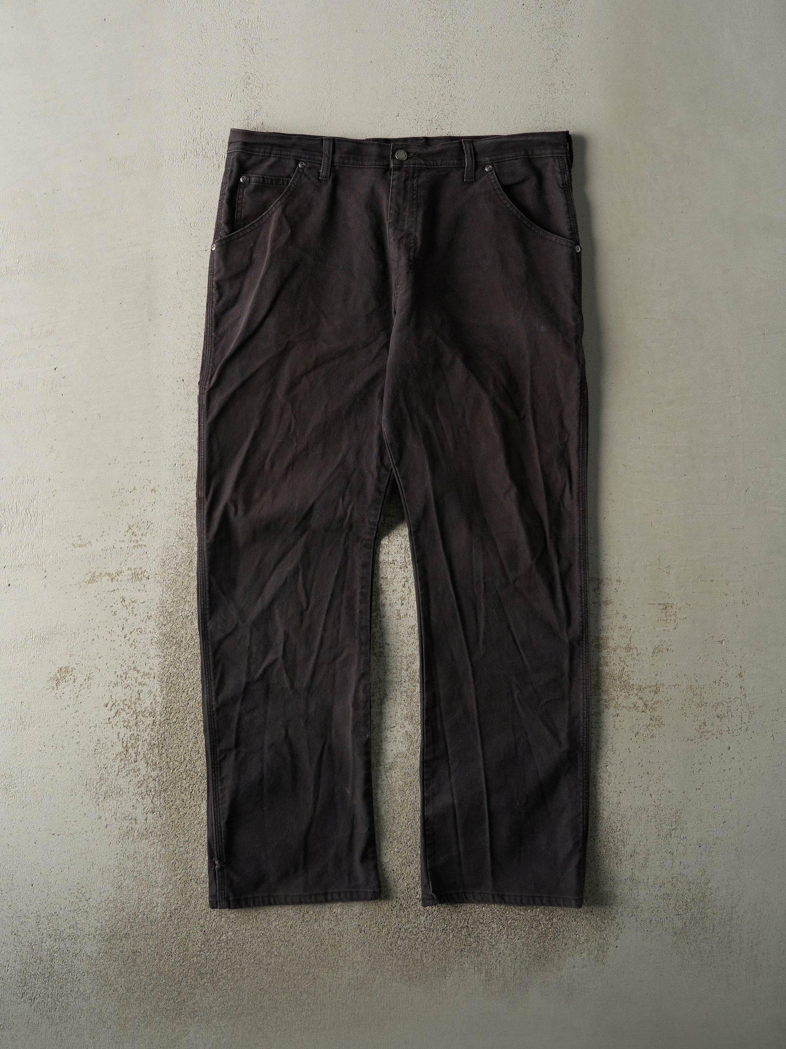 Vintage Y2K Faded Black Dickies Carpenter Pants (37x31.5)