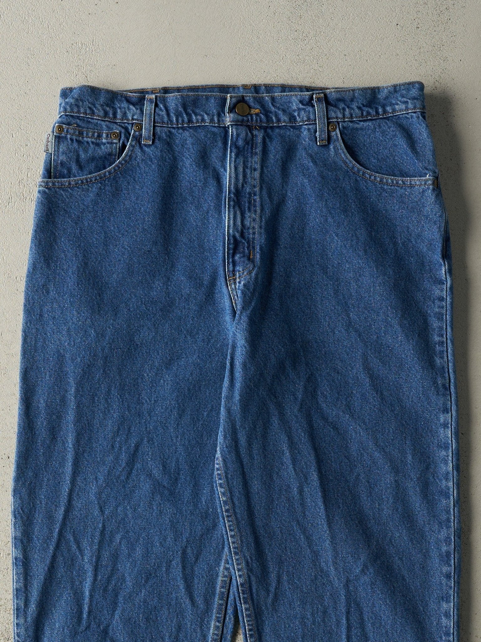 Vintage Y2K Mid Wash Carhartt Jeans (36x30.5)