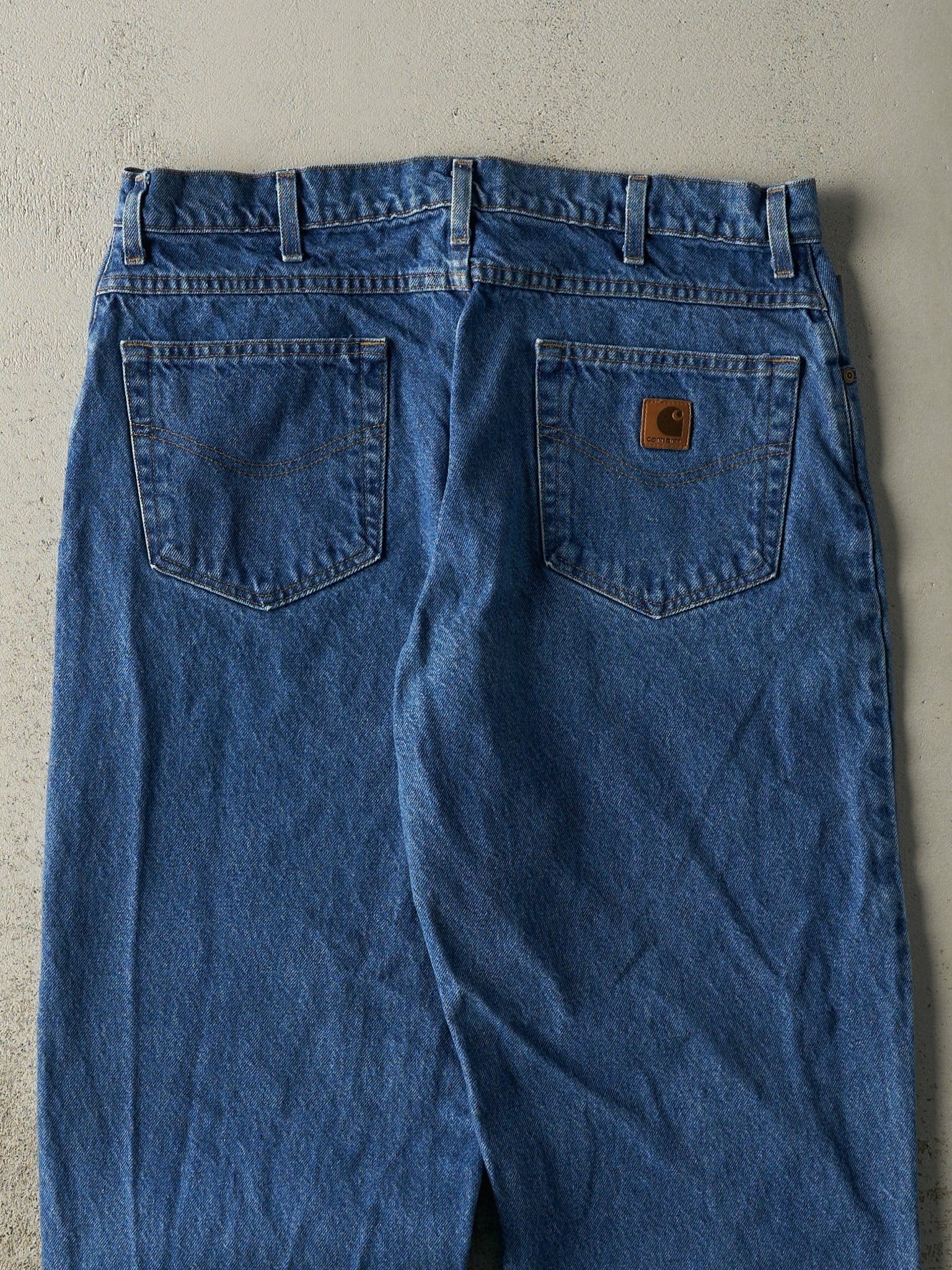 Vintage Y2K Mid Wash Carhartt Jeans (36x30.5)