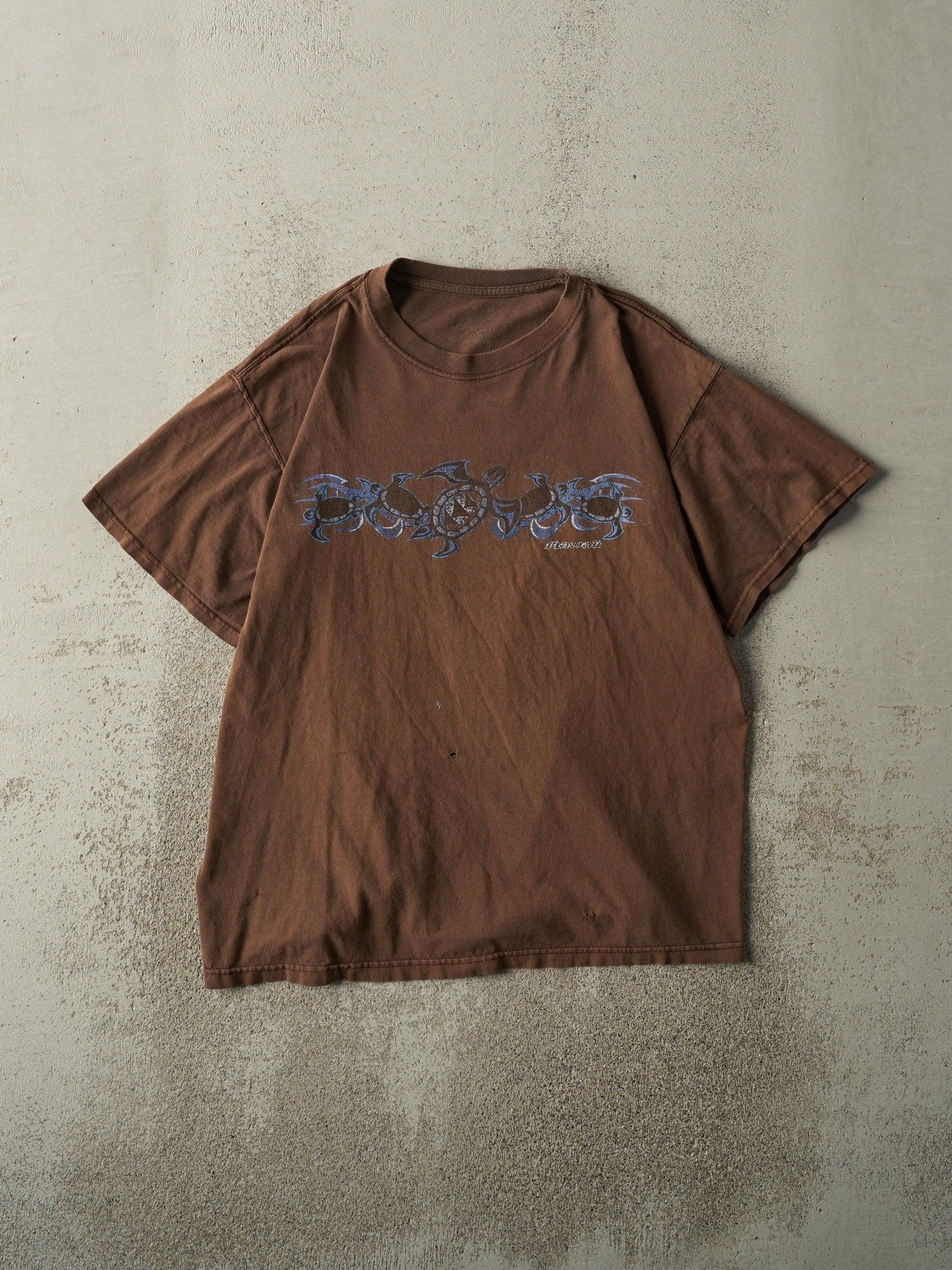 Vintage Y2K Brown Hawaii Tee (M)