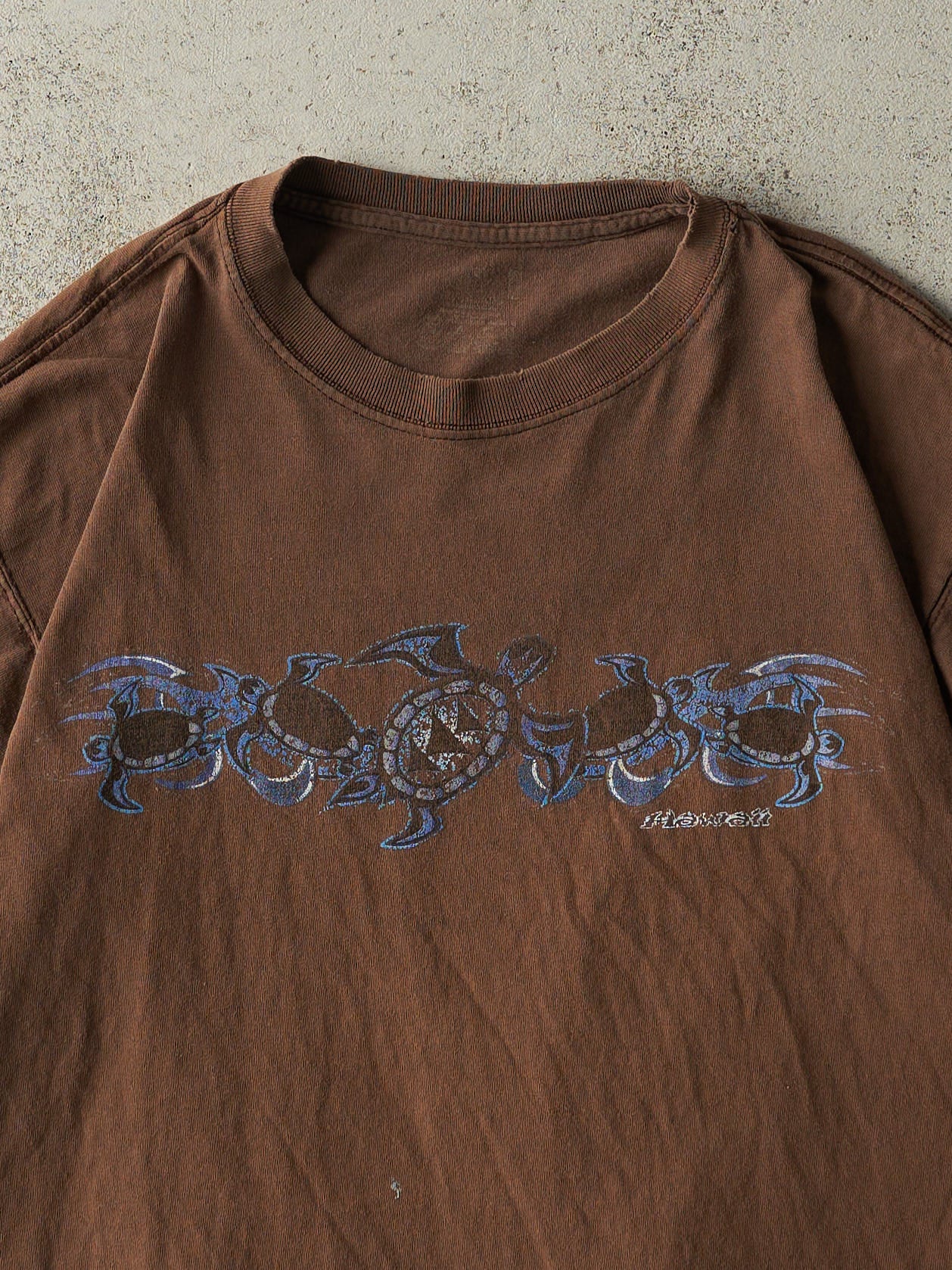 Vintage Y2K Brown Hawaii Tee (M)