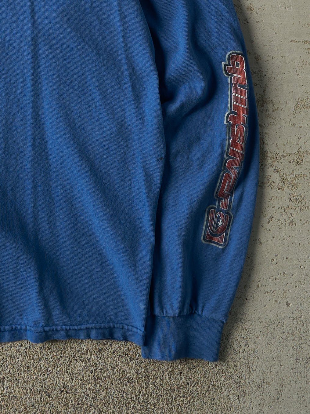 Vintage Y2K Blue Quiksilver Long Sleeve (M)
