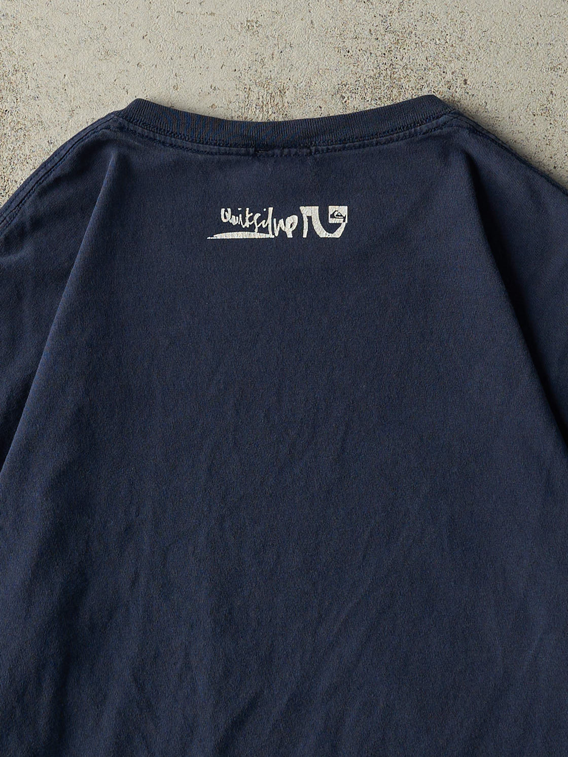 Vintage Y2K Navy Blue Quiksilver Hawaii Tee (M)