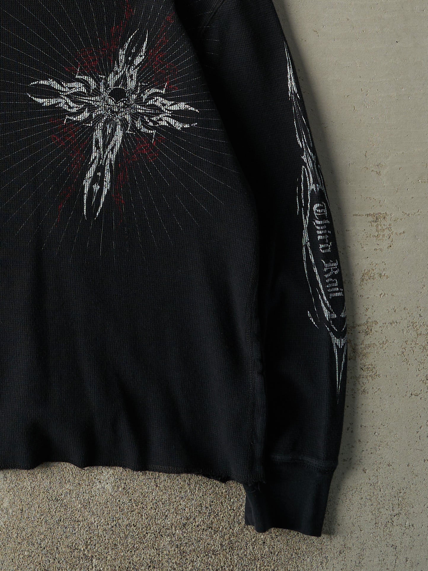 Vintage Y2K Black Third Rail Thermal Long Sleeve (M) – Rebalance 