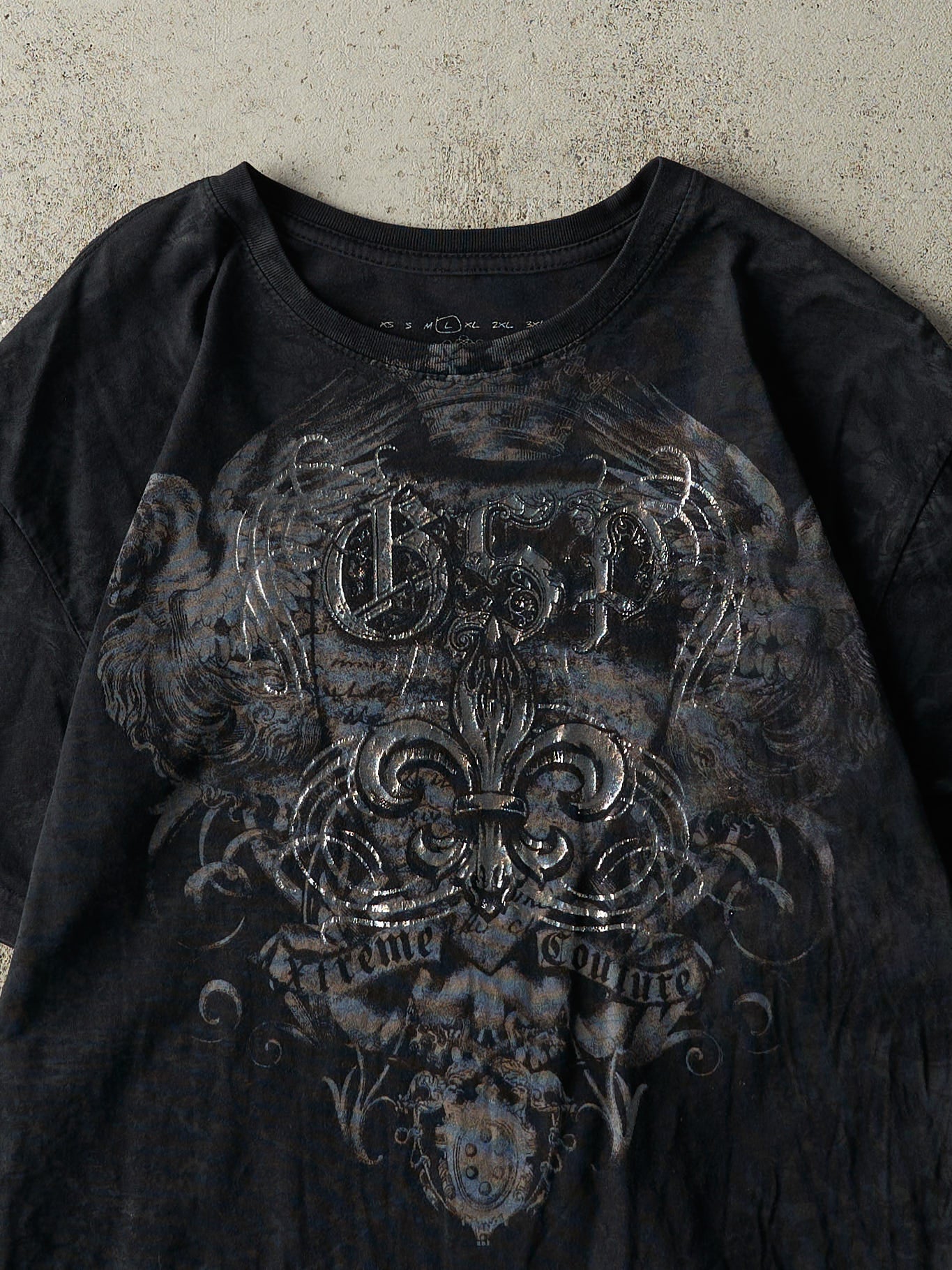 Vintage Y2K Black Xtreme Couture Tee (M)