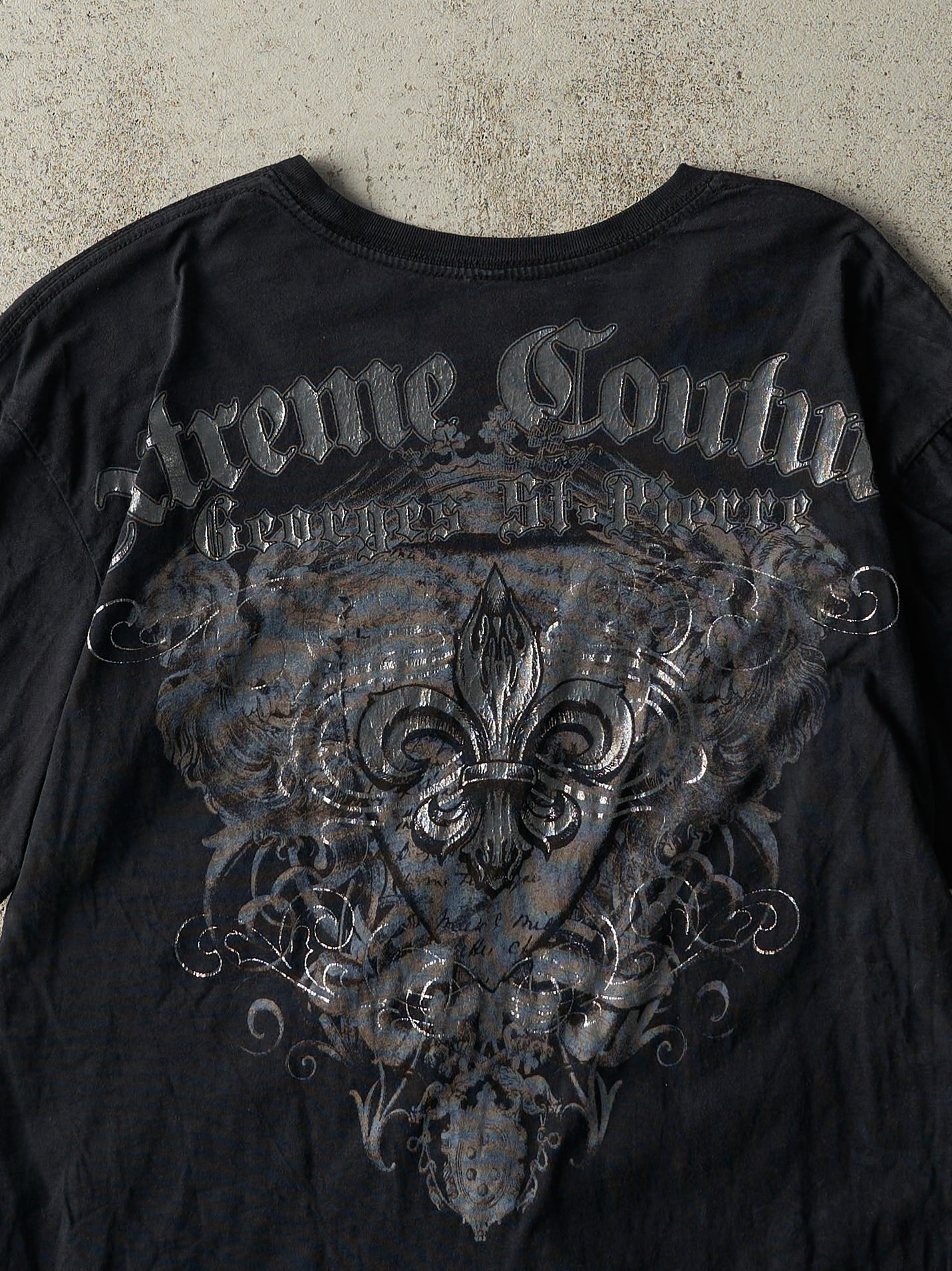 Vintage Y2K Black Xtreme Couture Tee (M)